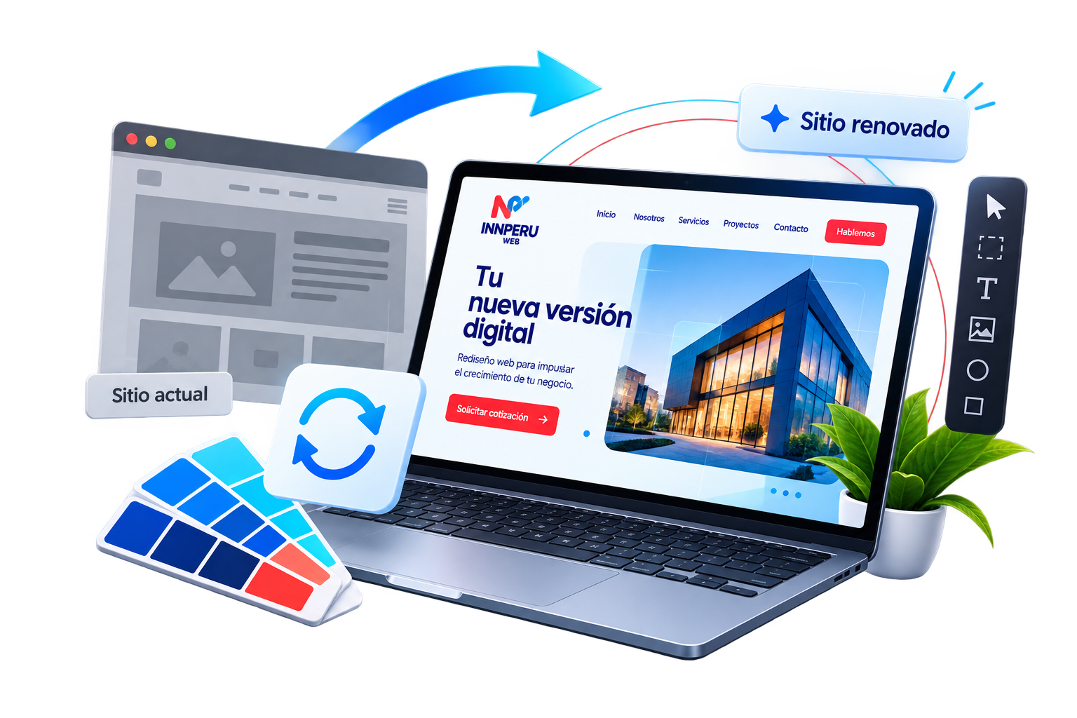 Rediseño y renovación web