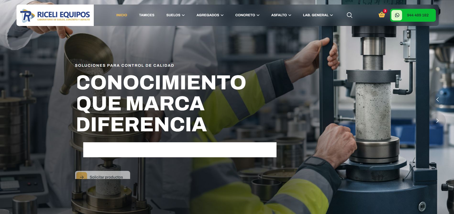 Empresa: Riceli Equipos
Rubro: Venta e Instalación de Puertas Automáticas
Proyecto: Sitio Web + Hosting y Dominio
Lugar: Los Olivos