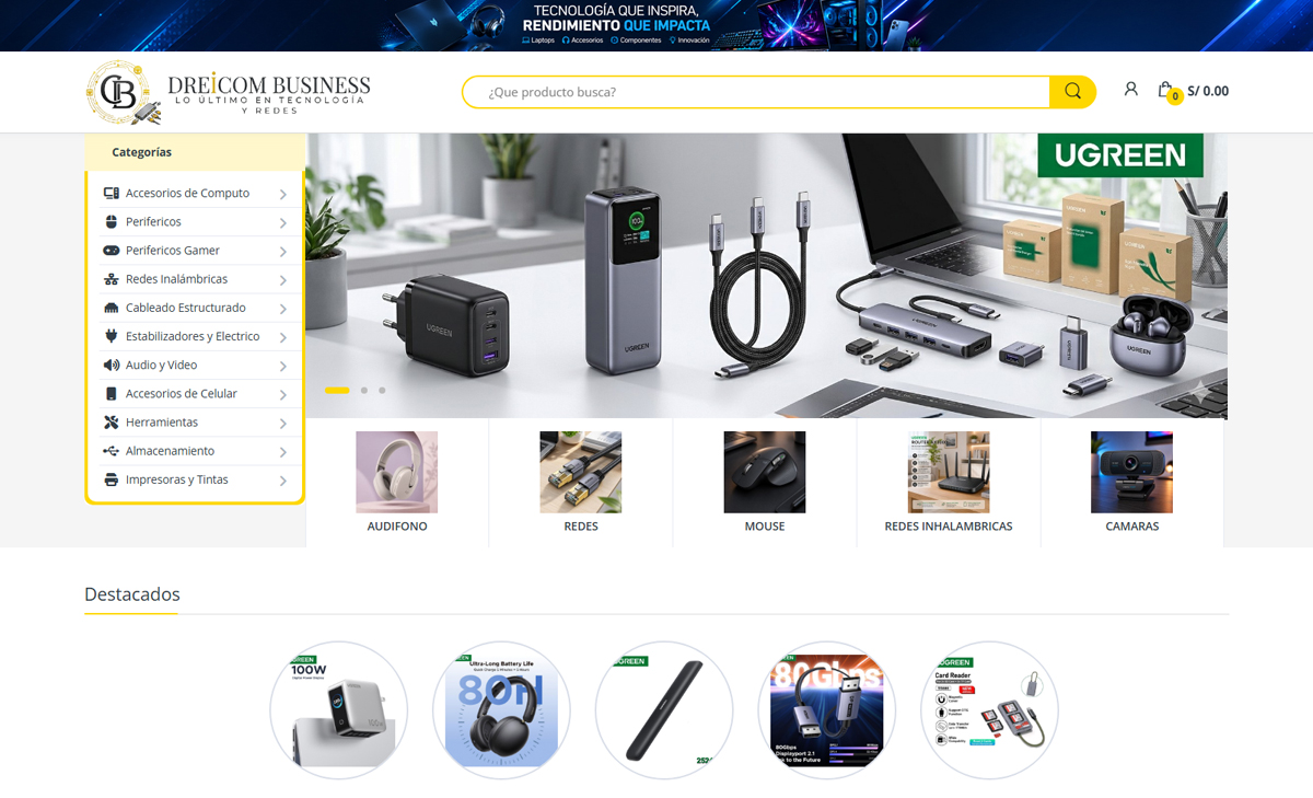 Plataforma ecommerce a medida