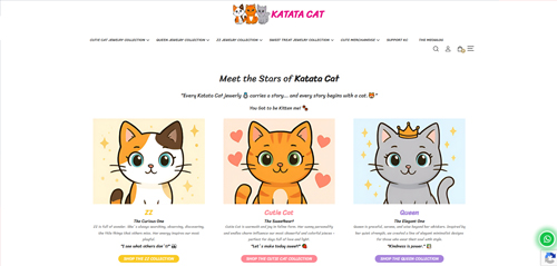Empresa: KatataCat

Rubro: Confección de joyería a mano

Proyecto: Tienda virtual

Lugar: New York - USA