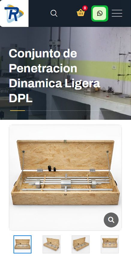 Detalle de producto móvil de Riceli Equipos